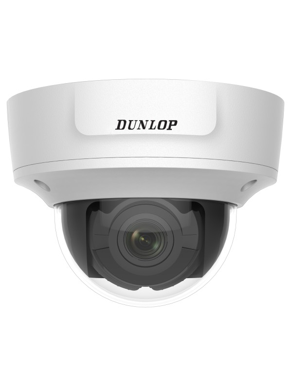 Dunlop 2MP Motorize Dome IP Kamera 30 Metre IR (H.265+, Ses & 2xAlarm) Dunlop 2MP Motorize Dome IP Kamera 30 Metre IR (H.265+, Ses & 2xAlarm)