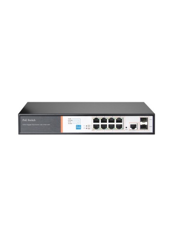 Secon 8 Port WEB Managed PoE Switch SC-S2010GX Secon 8 Port WEB Managed PoE Switch SC-S2010GX