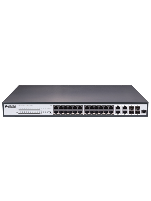 BDCOM 24 Port Yönetilebilir POE Switch S2528-P BDCOM 24 Port Yönetilebilir POE Switch S2528-P