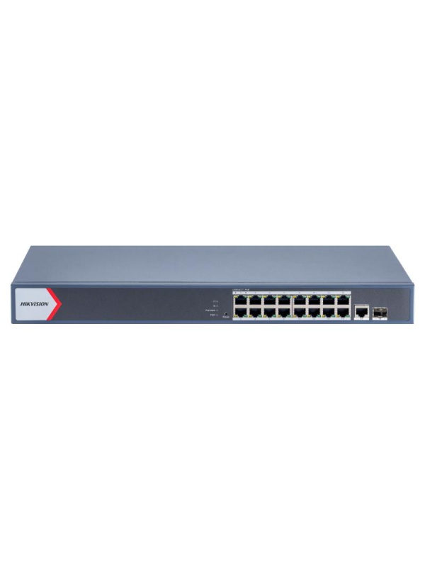 Hikvision 16 Port Gigabit Akıllı PoE Switch DS-3E1518P-EI/M Hikvision 16 Port Gigabit Akıllı PoE Switch DS-3E1518P-EI/M