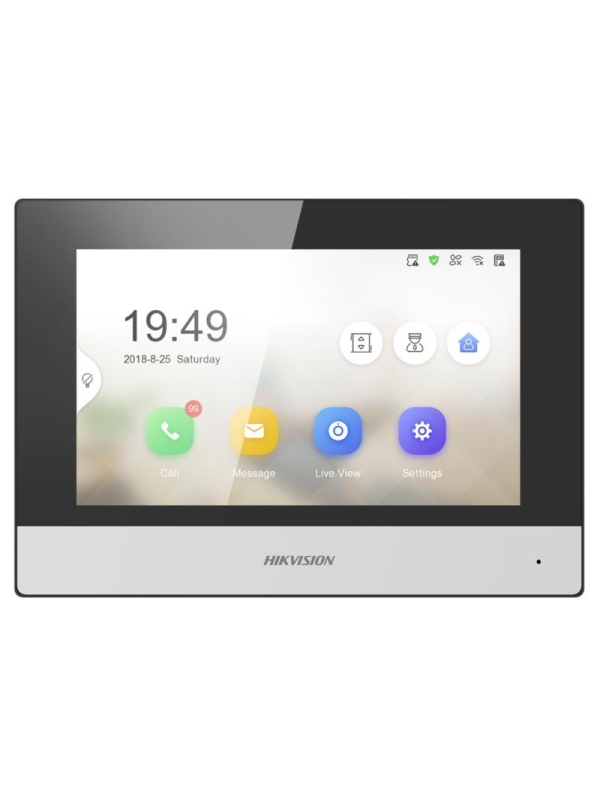 Hikvision 7“ Touch Indoor Intercom DS-KH6320-WTE1 Hikvision 7“ Touch Indoor Intercom DS-KH6320-WTE1