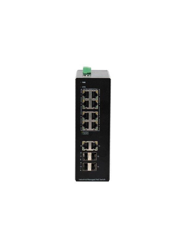 Bdcom 8 Port Yönetilebilir Endüstriyel Switch IES200-L25-4S8P Bdcom 8 Port Yönetilebilir Endüstriyel Switch IES200-L25-4S8P