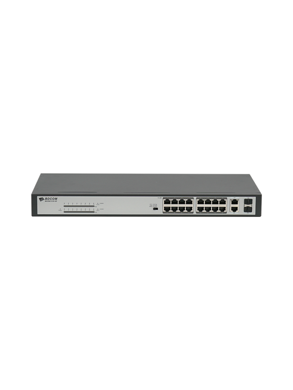 BDCOM 16 Port PoE Switch S1218-16P BDCOM 16 Port PoE Switch S1218-16P