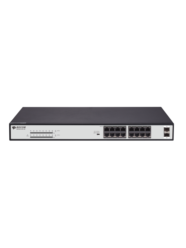BDCOM 16 Port PoE Switch S1518-16P BDCOM 16 Port PoE Switch S1518-16P