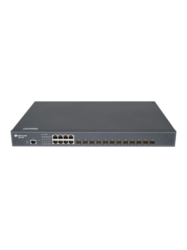 BDCOM 8 Port Yönetilebilir Network Omurga Switch S5612E BDCOM 8 Port Yönetilebilir Network Omurga Switch S5612E